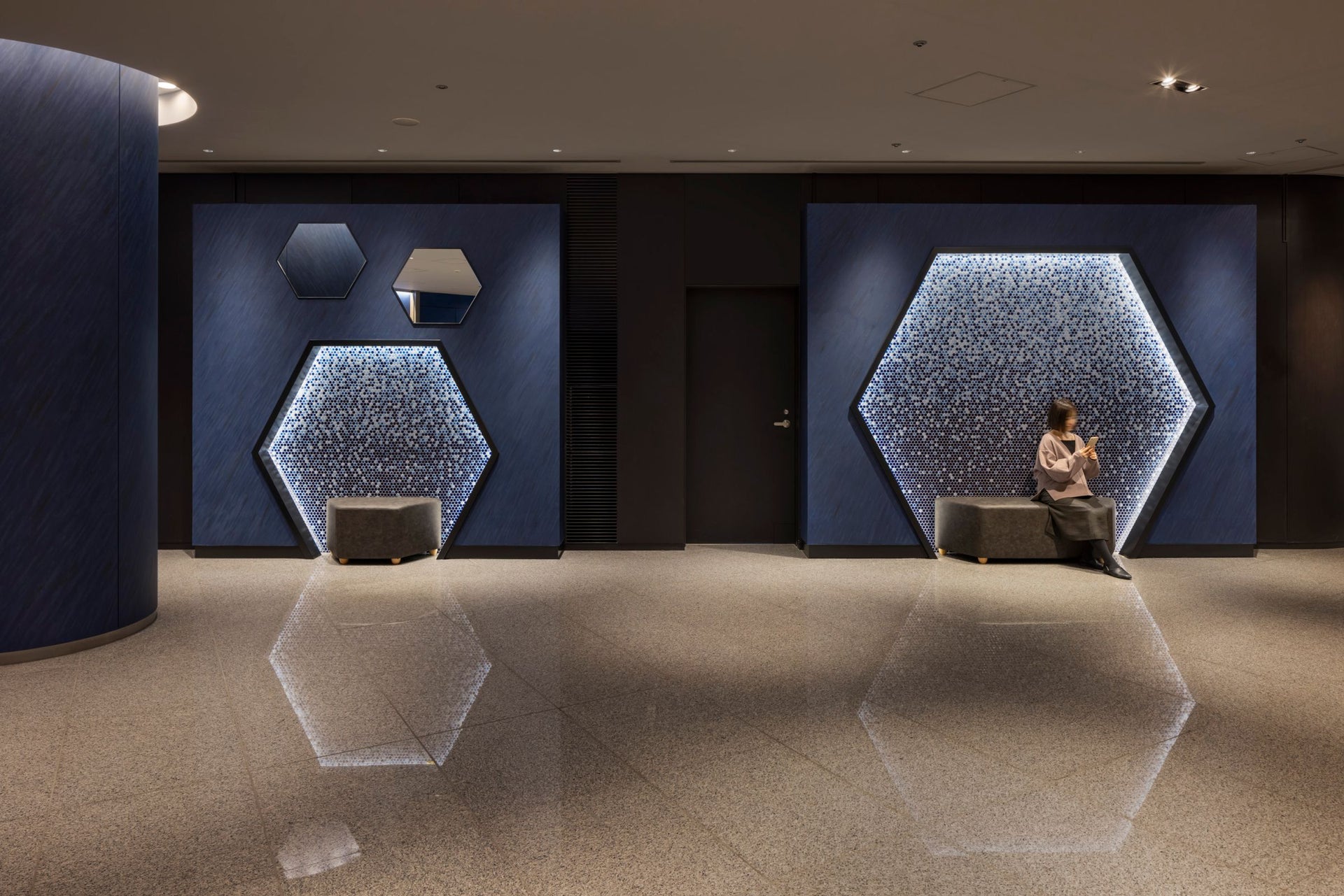 カレッタ汐留 リニューアル 46階「SKY VIEW」「エントランス」1